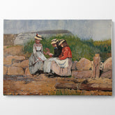 A Fisherman’s Daughter, 1873, Kanvas Tablo