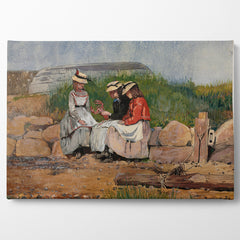 A Fisherman’s Daughter, 1873, Kanvas Tablo