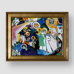 All Saints Day I, 1911, Wassily Kandinsky, Premium Tablo