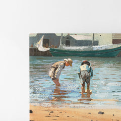 BOYS WADING KANVAS TABLO | FIRSAT ÜRÜNÜ