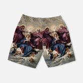 Coronation of the Virgin II, 1636, Şort