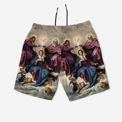 Coronation of the Virgin II, 1636, Şort