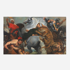 The Tiger Hunt, 1618, Halı