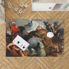 The Tiger Hunt, 1618, Halı