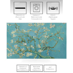 Almond Blossoms, 1890, Halı