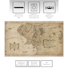 Middle Earth Map, Halı