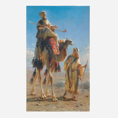 The Sheikh And His Guide, 1875, Halı