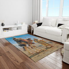 The Sheikh And His Guide, 1875, Halı