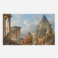 A Capriccio with Saint Paul Preaching to the Romans, 1742, Halı