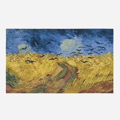 Buğday Tarlası ve Kargalar, 1890, Halı