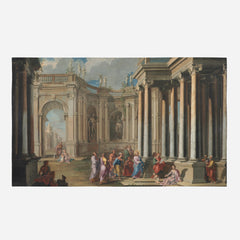 Christ at the Temple , 1683, Halı