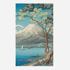Mount Fuji from Lake Yamanaka, 1936, Halı