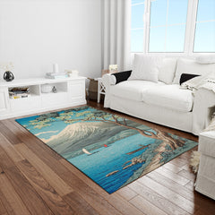 Mount Fuji from Lake Yamanaka, 1936, Halı