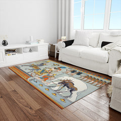 The tariff triumph of pharaoh Wilson, 1913, Halı