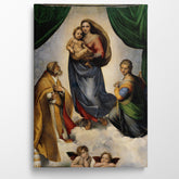 The Sistine Madonna, 1512, Kanvas Tablo