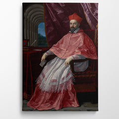Cardinal Roberto Ubaldini, Papal Legate To Bologna, 1627, Kanvas Tablo