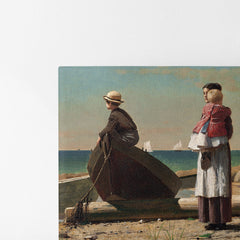 Dad’s Coming, 1873, Kanvas Tablo