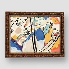 Der Blaue Reiter, 1914, Wassily Kandinsky, Premium Tablo