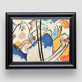 Der Blaue Reiter, 1914, Wassily Kandinsky, Premium Tablo