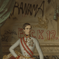 EMPEROR FRANZ JOSEPH I PREMIUM TABLO