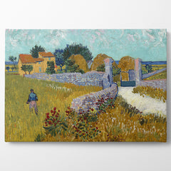 Farmhouse in Provence, 1888, Kanvas Tablo