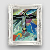 Gekreuzigter Christus, 1911, Wassily Kandinsky, Premium Tablo