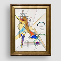 Gewebe, 1923, Wassily Kandinsky, Premium Tablo