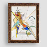 Gewebe, 1923, Wassily Kandinsky, Premium Tablo