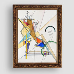 Gewebe, 1923, Wassily Kandinsky, Premium Tablo
