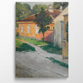 House In Hütteldorf, 1907, Kanvas Tablo