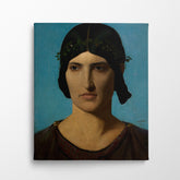 Head Of An Italian Woman, 1847, Kanvas Tablo