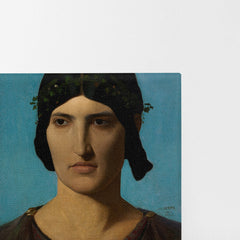 Head Of An Italian Woman, 1847, Kanvas Tablo