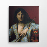 Veiled Circassian Beauty, 1824, Kanvas Tablo