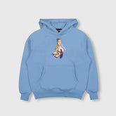 LADY w an ERMINE HOODIE