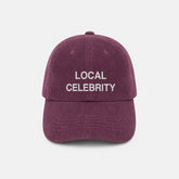 LOCAL CELEBRITY ŞAPKA