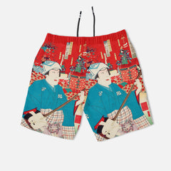 Nakamura Shikan IV, 1858, Şort