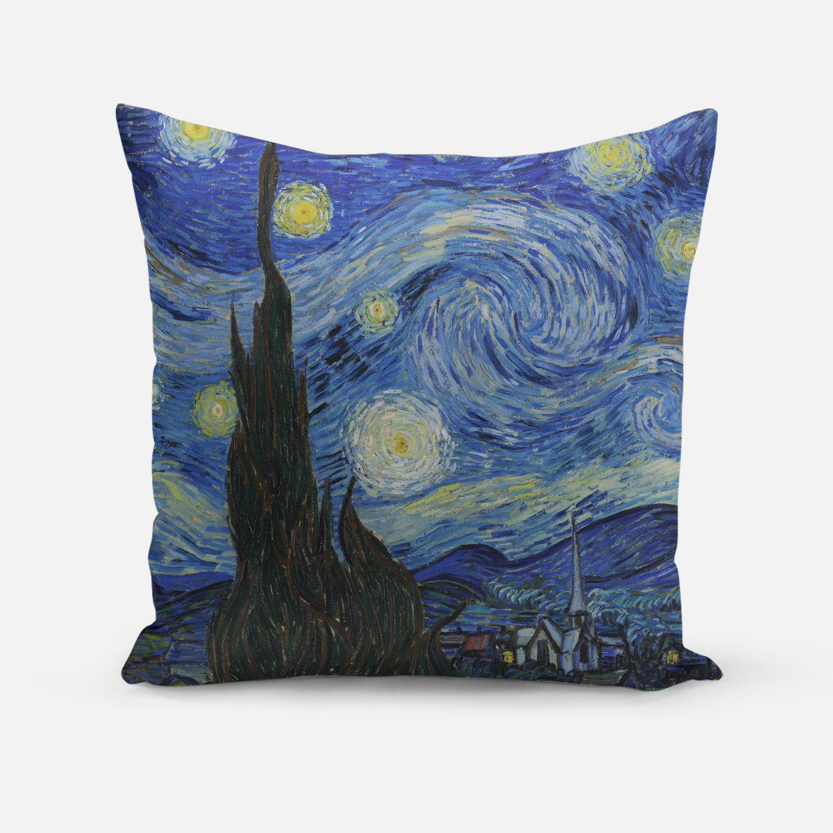 The Starry Night, 1889, Yastık Kılıfı
