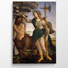 Pallas And The Centaur, 1482, Kanvas Tablo