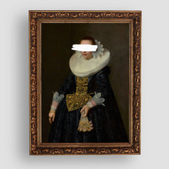 Portrait of a Woman, Premium Tablo