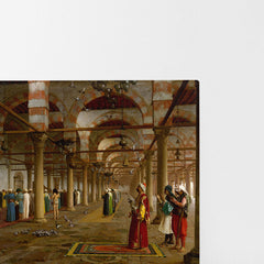 Prayer In The Mosque, 1871, Kanvas Tablo