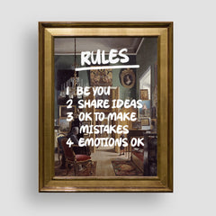 HOME RULES II PREMIUM TABLO