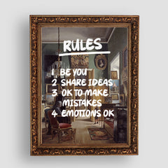 HOME RULES II PREMIUM TABLO