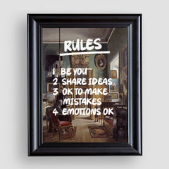 HOME RULES II PREMIUM TABLO