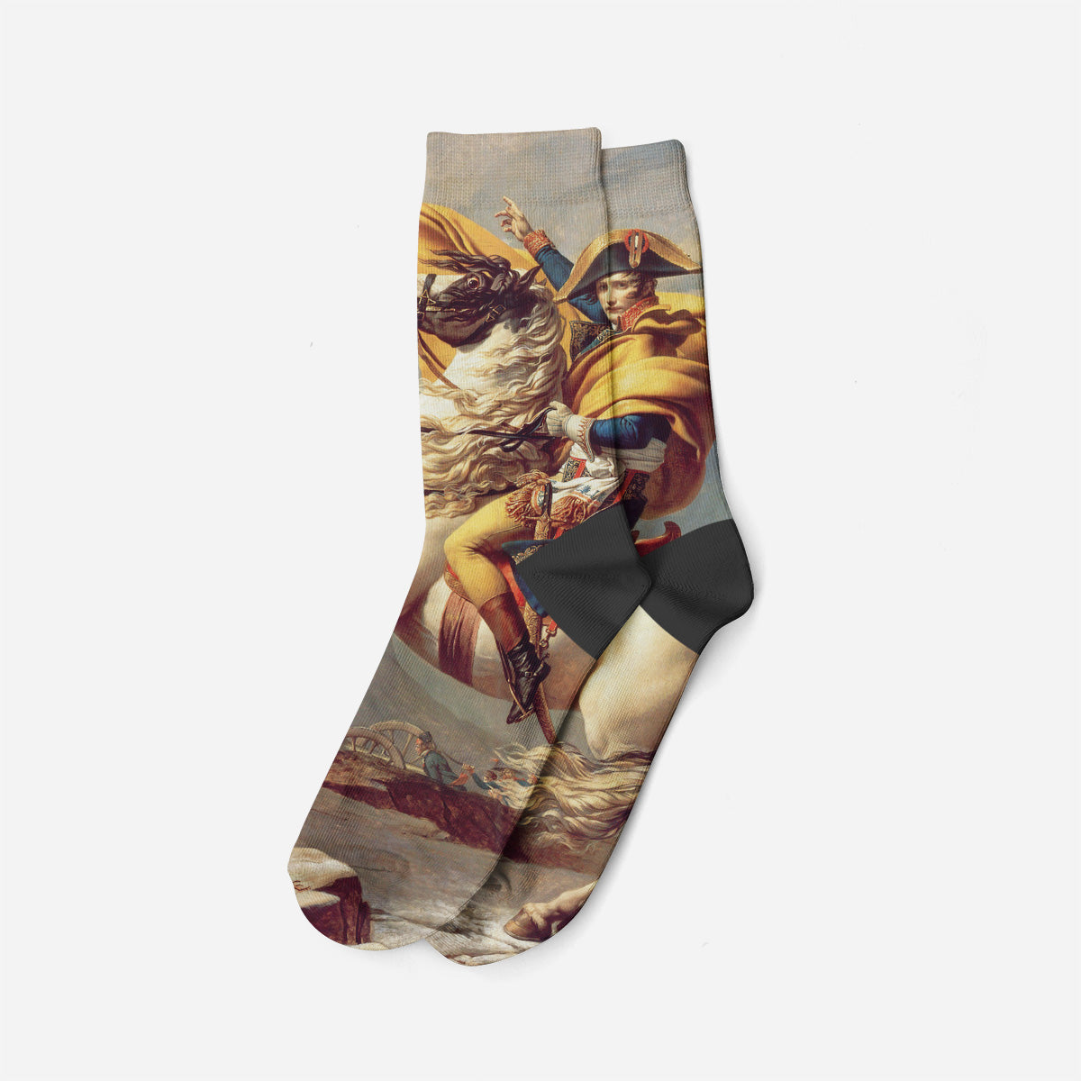 Napoleon Crossing The Alps, 1800, Soket Çorap