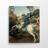 Saint George And The Dragon, 1506, Kanvas Tablo