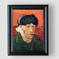 Self-Portrait with Bandaged Ear, Premium Tablo