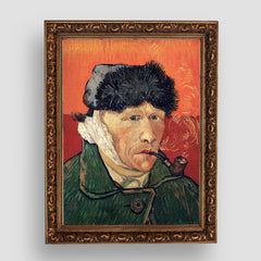 Self-Portrait with Bandaged Ear, Premium Tablo