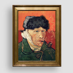 Self-Portrait with Bandaged Ear, Premium Tablo