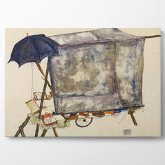 Street Cart, 1914, Kanvas Tablo