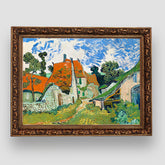 Street in Auvers-sur-Oise, Vincent van Gogh, Premium Tablo
